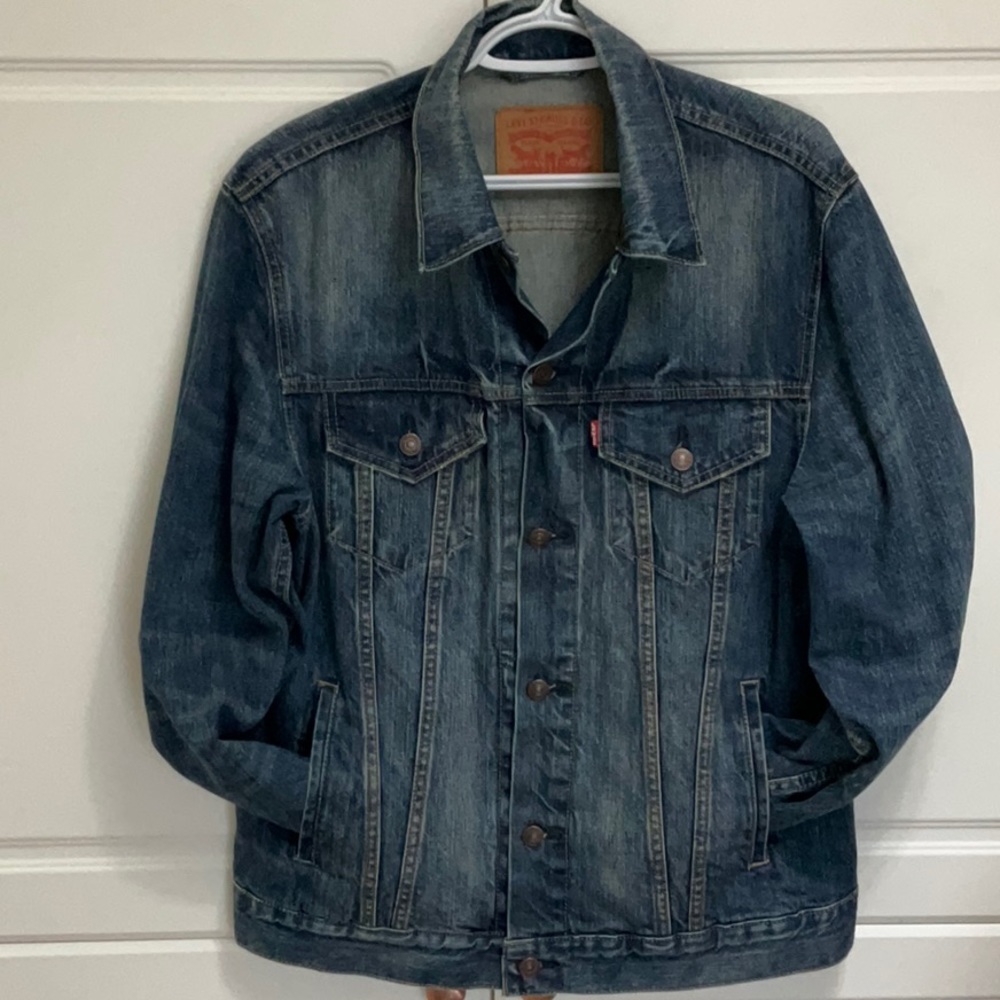 Levi Blue Denim Jeans Jacket